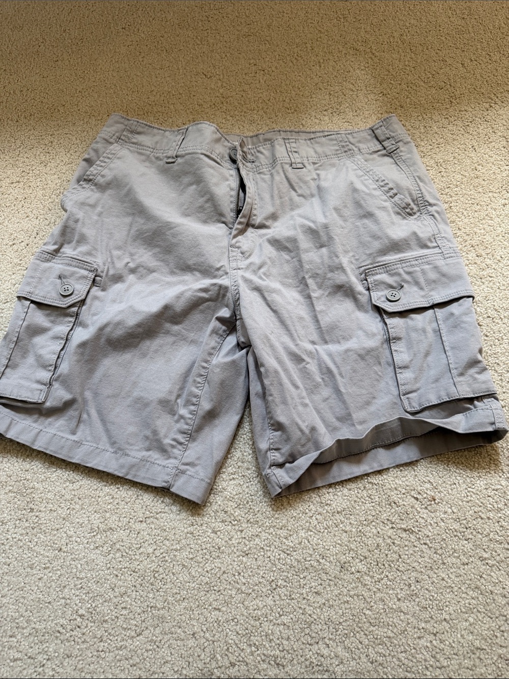 Sonoma size 38 Men's Cargo Shorts - Light Gray